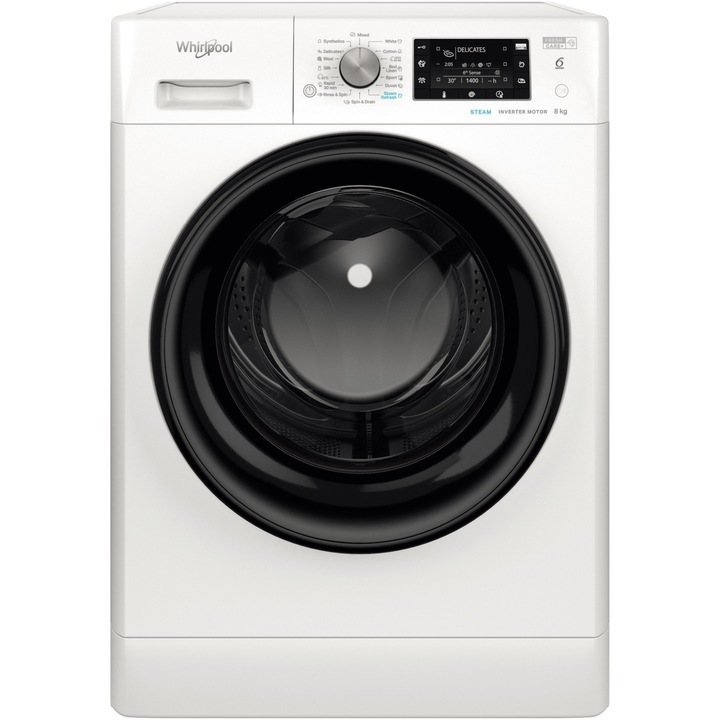 Whirlpool FFD 8648 BV EE Elöltölős mosógép, 8kg, 1600 ford./perc, FreshCare+, Fehér