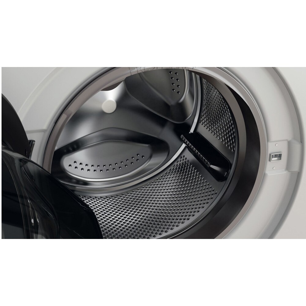 Masina de spalat rufe cu uscator Whirlpool FreshCare+ FFWDD1076258BVEU, 10 kg spalare, 7 kg uscare, 1600 RPM, Clasa B, Tehnologia al 6-lea Simt, FreshCare+, Motor Inverter, Display LCD, Alb