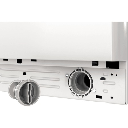 Masina de spalat rufe Slim Indesit INNEX BWSE71295XWSVEU, 7 kg, 1200 RPM, Clasa B, Steam, Push&Go, Motor Inverter, Display Digital, Alb