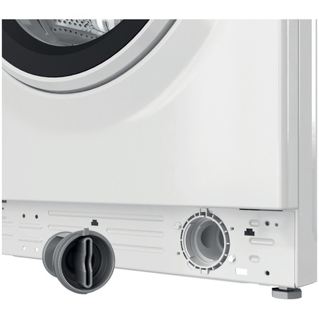 Masina de spalat rufe Slim Whirlpool WRSB7259WSEU, 7 kg, 1200 RPM, Clasa B, Motor Inverter, Display digital, Alb