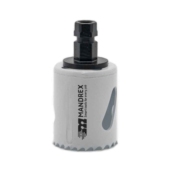 Carota Bi-Metal Mandrex pentru adaptor rapid 1-click, Ø40mm