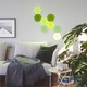 Kit panouri luminoase LED modulare inteligente Nanoleaf, RGB, Wi-Fi, sincronizare muzica, lumina colorata, 15 panouri, Alb