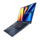 Laptop ASUS Vivobook 15X OLED M1503IA cu procesor AMD Ryzen™ 7 4800H pana la 4.2 GHz, 15.6", 2.8K 120Hz, 8GB DDR4, 1TB SSD, AMD Radeon™ Graphics, No OS, Quiet Blue