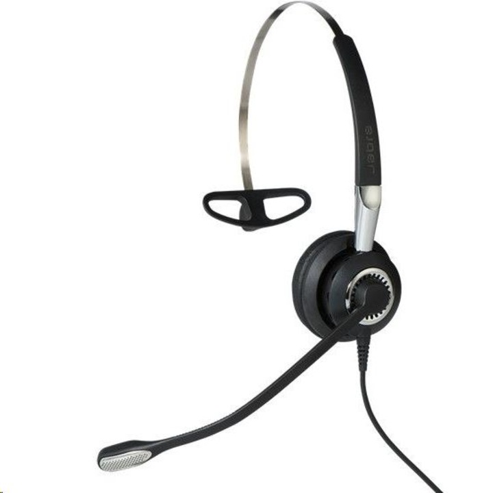 Casti cu fir, Jabra, BIZ 2400 II USB Mono CC, Negru/Argintiu
