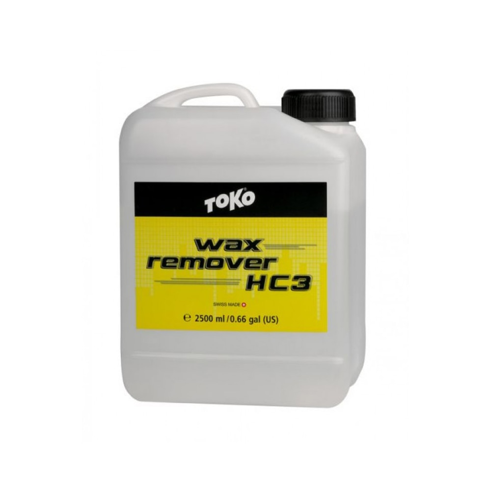 Toko Waxremover HC3 – 250 Ml – Nettoyant Liquide Pour Semelles De Ski, Avec Applicateur éponge Et Feutre Polisseur Intégré