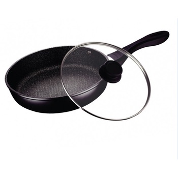 Tigaie cu Invelis de Granit si Capac Imperial Peterhof, 24 cm Tigaie cu Invelis de Granit si Capac Imperial Peterhof, 24 cm