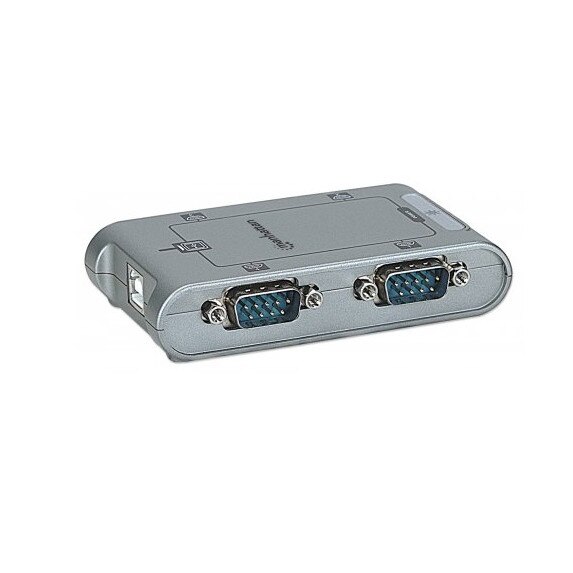 Pachet Adaptor USB 2.0, Manhattan - MHT151047 + Suport magnetic Tellur MCM3 pentru ventilatie, plastic, Negru