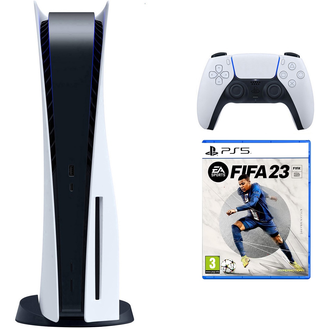 Consola PlayStation 5 + Joc PS5 FIFA 23 