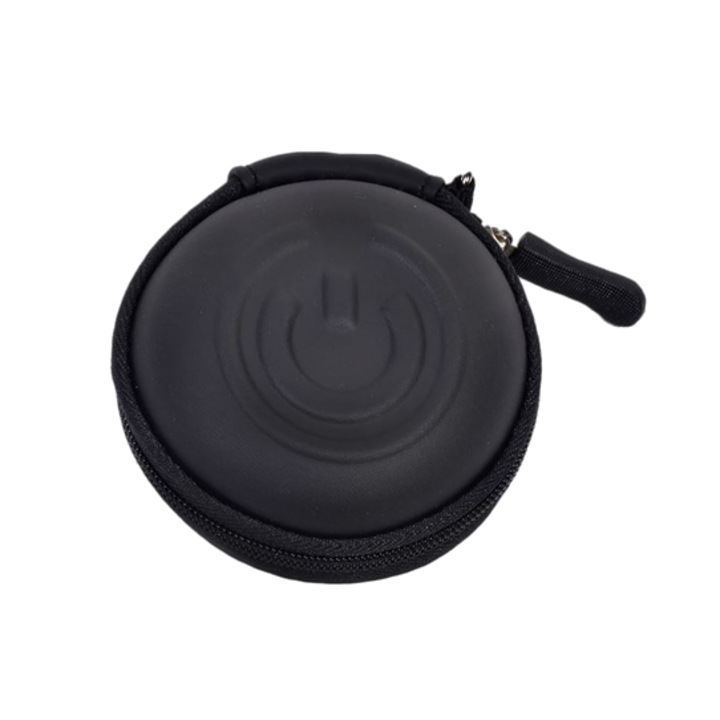 Калъф за слушалки, универсален, диаметър 7 см, черен