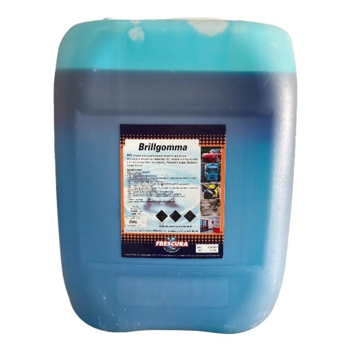 Solutie Luciu, tratament cauciuc, Brillgoma, Frescura, 25 kg