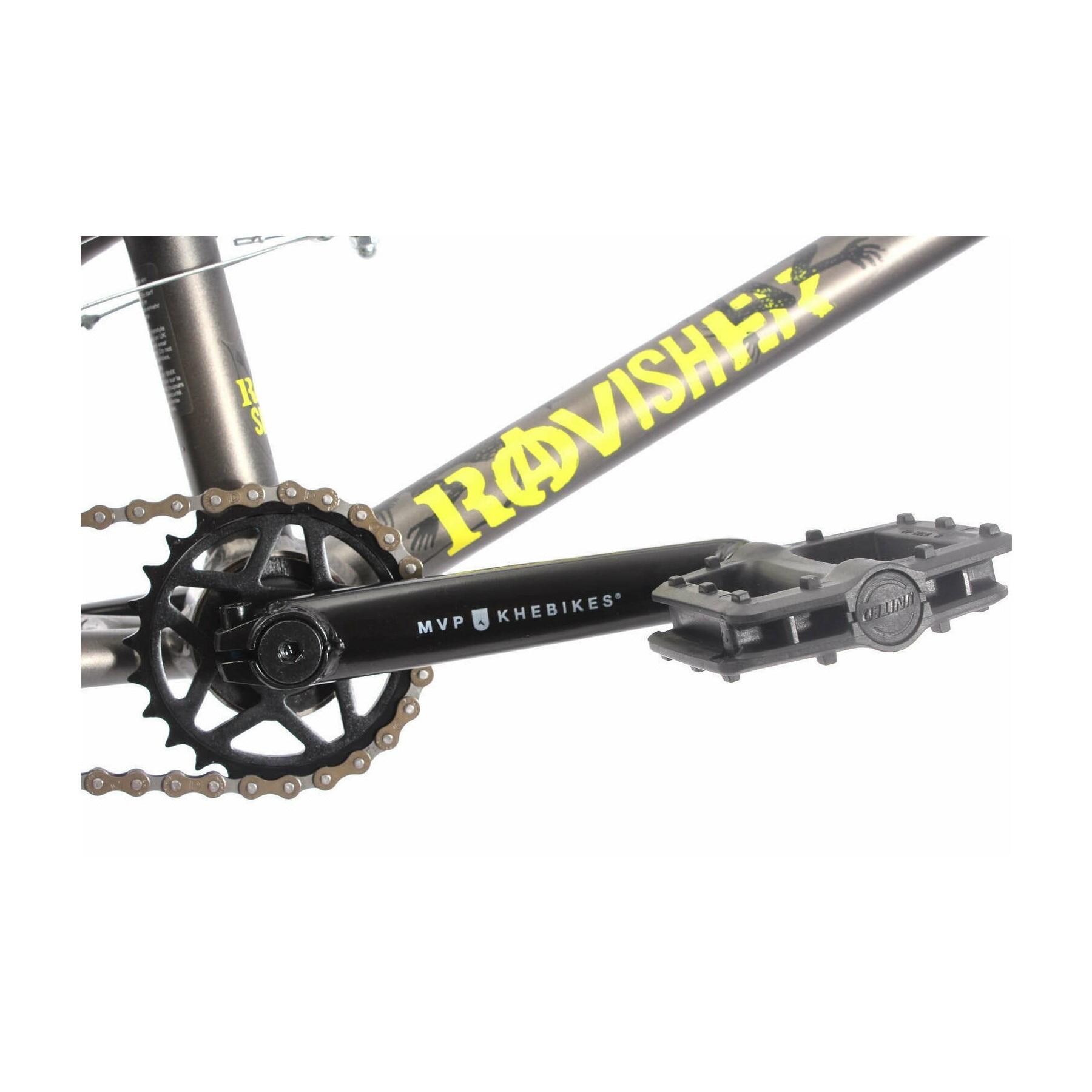 Bicicleta KHE Ravisher LL 18 inch BMX 8.9 kg, Antracite - eMAG.ro