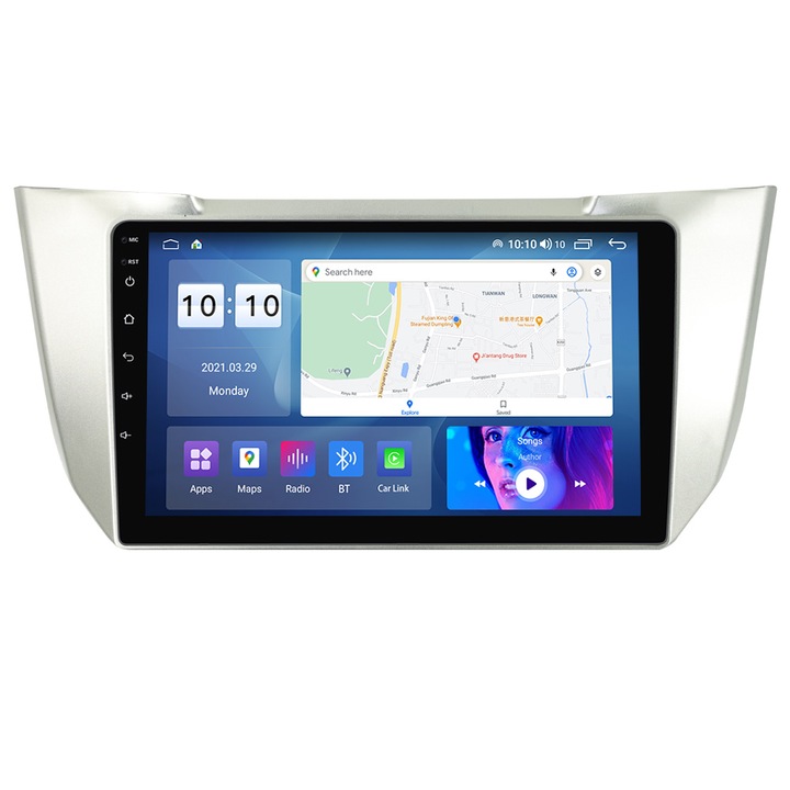 Navigatie Lexus RX300 RX330 RX350 RX400 din 2003 - 2009, 4 GB RAM si 64 GB ROM, Slot Sim 4G, Procesor Octa Core, Carplay, Sunet DSP, Android, Aplicatii, Usb, Wi Fi, Bluetooth