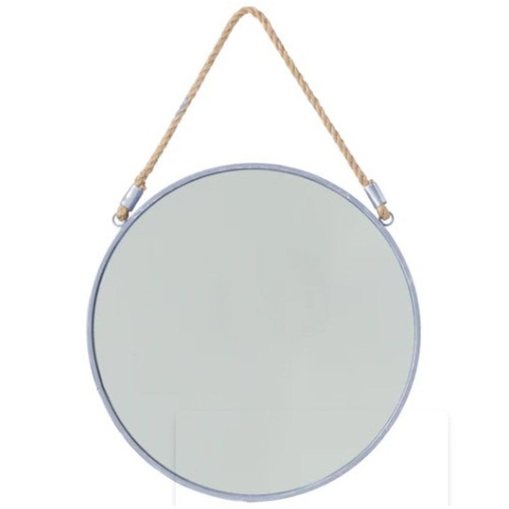 Oglinda decorativa cu sfoara, 37 cm