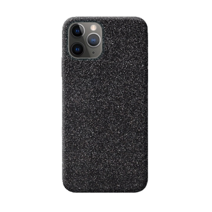 Протектор Folie Skin за Apple Iphone 14 Plus, Дизайн с черен блясък, Висок захват, Пълно лепило