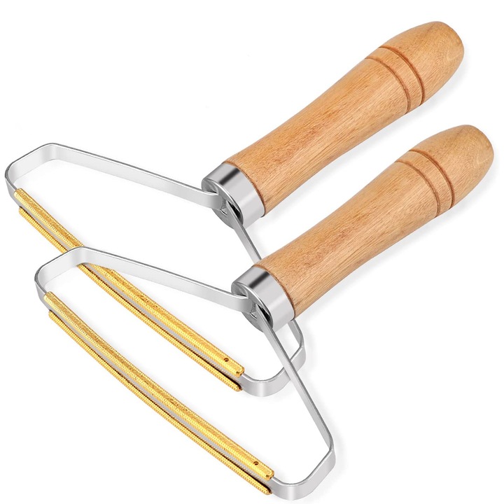 NOUSEG szőrkaparó, réz, arany, 2 db