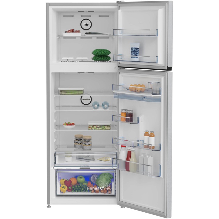 Frigider Beko B5RDNE504LDM – interior organizat