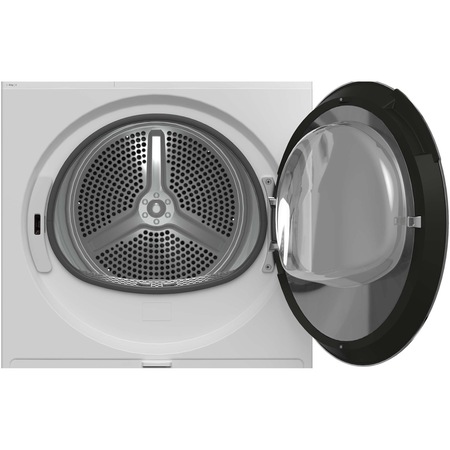 Uscator de rufe Beko B3T68110, Condensare, 8 kg, 15 programe, Clasa B, Optisense, Aquawave, Alb