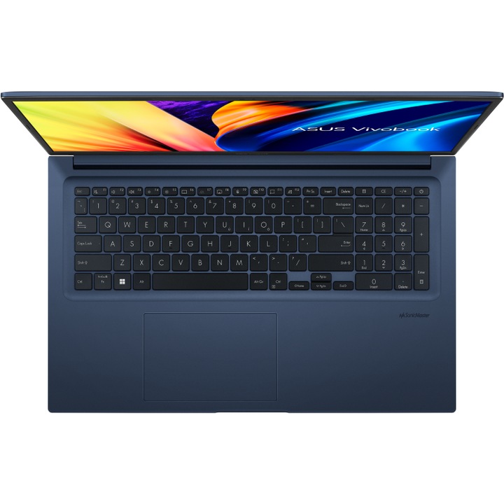 Laptop ASUS VivoBook X515EA, 15.6 inch, Intel i5-1135G7 (4 C / 8 T, 3 GHz - 4.2GHz, 8 MB cache, 28 W), 8 GB RAM, 512 GB SSD, Nvidia UHD Graphics, Free DOS