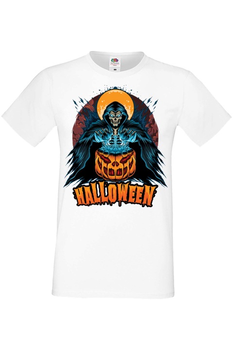 Férfi póló Mindenszentek Halloween Tralala ajándék Halloween Halloween 03, Fehér