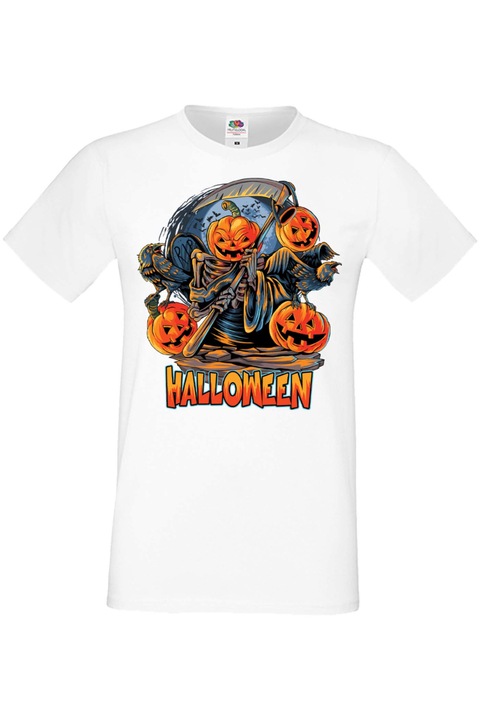 Férfi póló Mindenszentek Halloween Tralala ajándék Halloween Halloween 12, Fehér