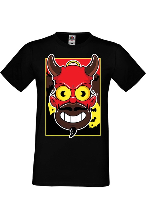 Férfi póló Mindenszentek Halloween Tralala ajándékHalloween The Simpsons Homer Simpson 03, Fekete