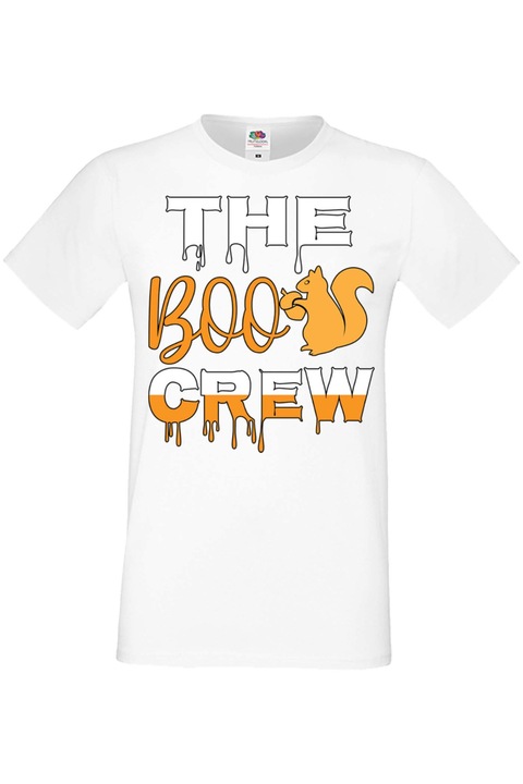 Férfi póló Mindenszentek Halloween Tralala ajándék Halloween The Simpsons Homer Bart Marge Lisa Maggie The Boo Crew 1, Fehér