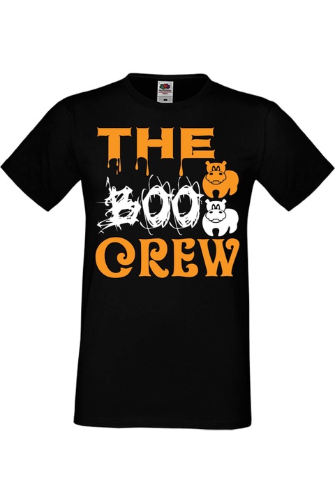 Férfi póló Mindenszentek Halloween Tralala ajándék Halloween The Simpsons Homer Bart Marge Lisa Maggie The Boo Crew 2, Fekete