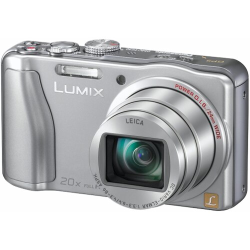 Aparat foto digital Panasonic DMC-TZ30EP-S, 14MP, GPS, Silver