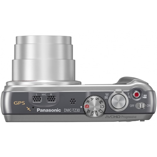Aparat foto digital Panasonic DMC-TZ30EP-S, 14MP, GPS, Silver