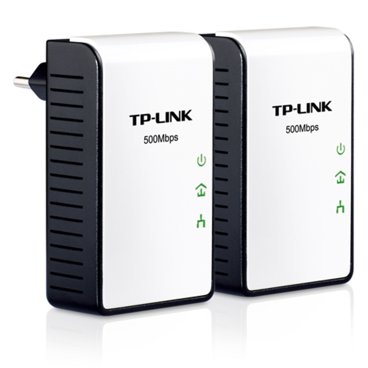 TP-LINK TL-PA411 Powerline Adapter, Ethernet 500Mbps, Kis méretű
