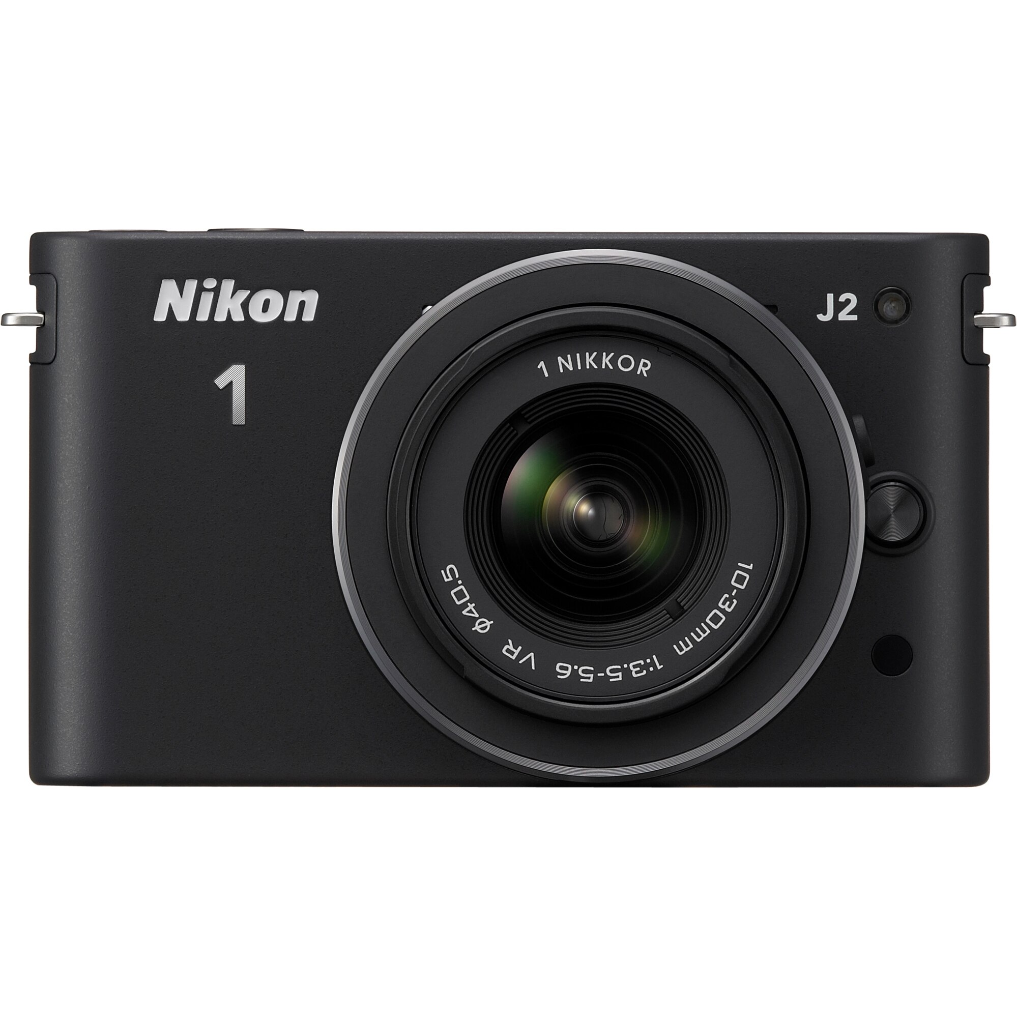 Фотоапарат Mirrorless Nikon 1 J2, 10.1 MP, Черен + Обектив 1030мм VR