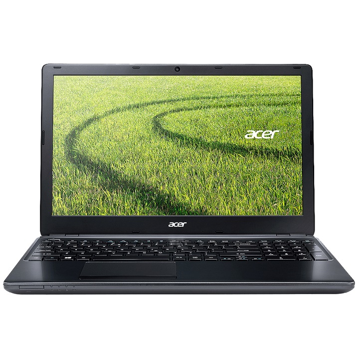 Acer E1-522-23804G50Mnkk laptop, AMD Quad-Core E2-3800 1.30GHz-es processzorral, 4GB, 500GB, AMD Radeon™ HD Graphics, Linux/Linpus, Nemzetközi angol billentyűzet, Fekete