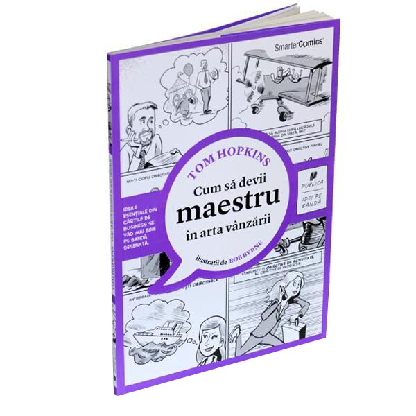 Cum sa devii maestru in arta vanzarii (comics) - Tom Hopkins