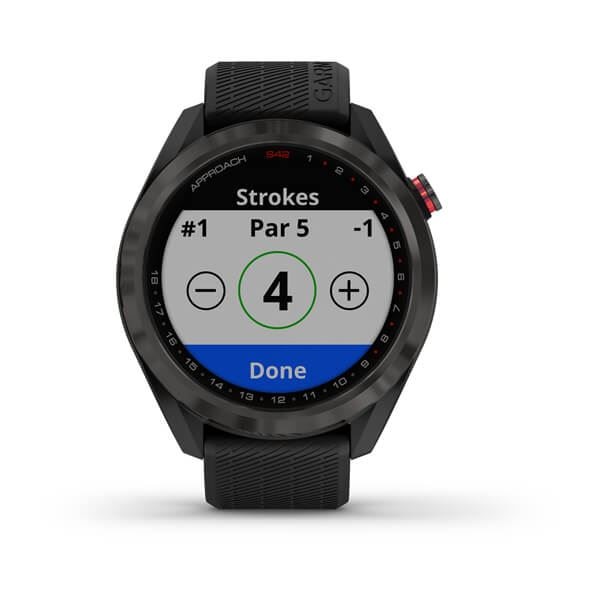 Ceas Smartwatch Garmin Approach S42, Golf Watch, Gunmetal - eMAG.ro