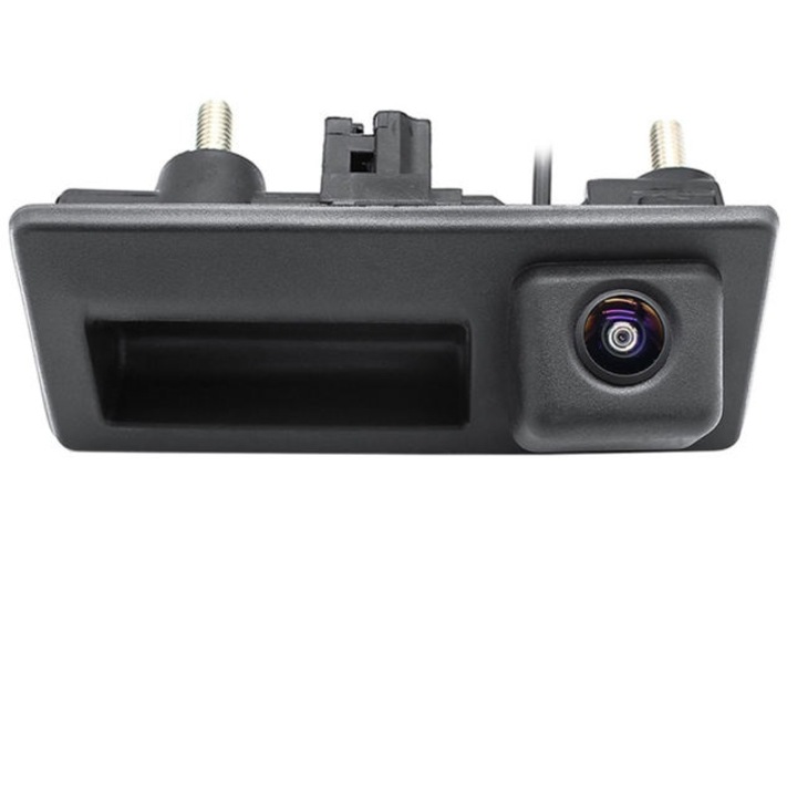 Camera marsarier VW Passat, Jetta, Skoda, Audi dedicata pe manerul de portbagaj, calitate superioara
