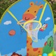 Loc de joaca copii, Ronyes, Piscina pentru bile, Poliester, 120cm, Galben