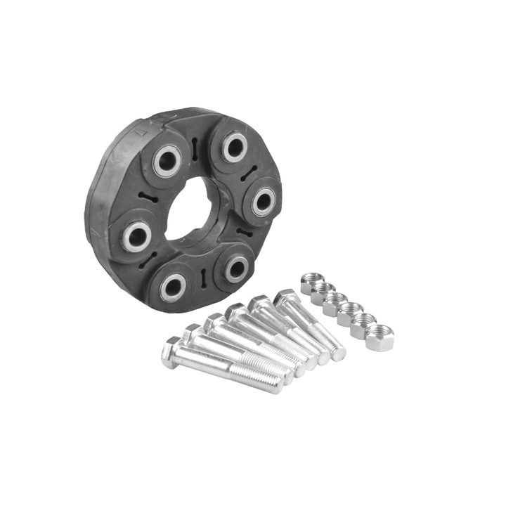 Autóalkatrész + 6 csavar/6 anya, Tedgum, BMW-hez, szürke