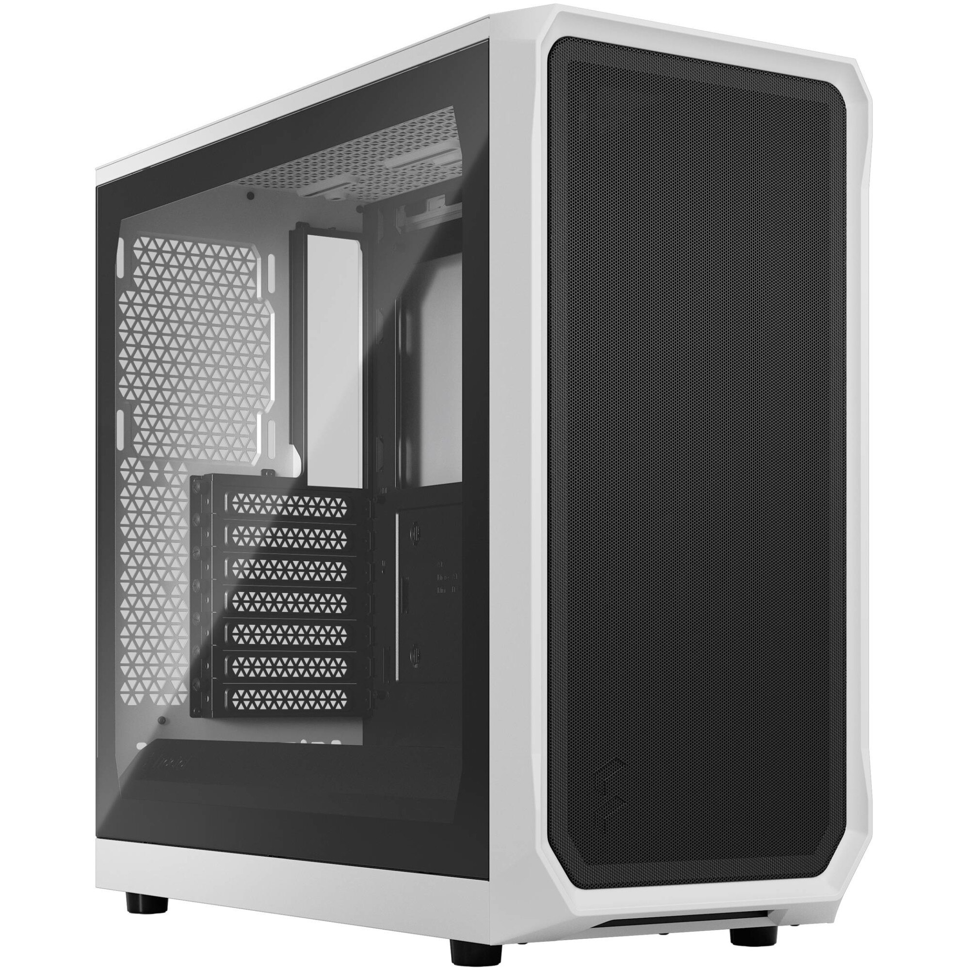 Carcasa PC, Fractal Design, Middle Tower, Alb/Negru