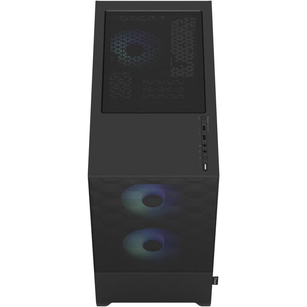 Fractal Pop Mini Air RGB Black TG Clear - PCパーツ