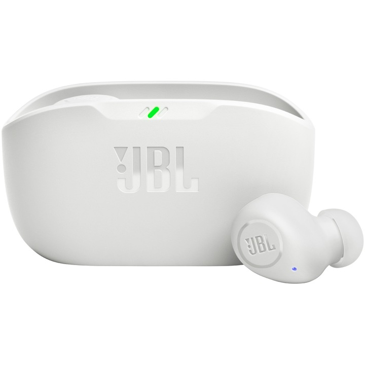 Слушалки in-ear JBL Wave Buds, True Wireless, Bluetooth, Бели