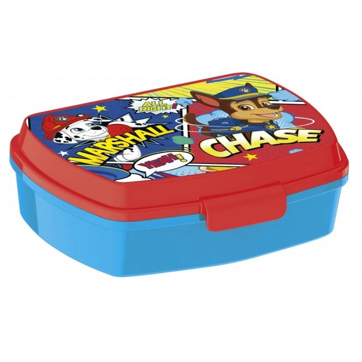 Кутия за Сандвичи The Paw Patrol Friendship, Червен, Син, 17 x 5.6 x 13.3 cm