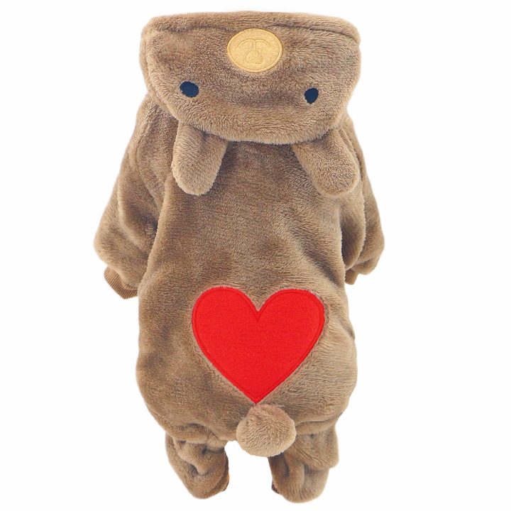 Salopeta cocolino, pentru caini, XINA2103maro, maro, S INTL