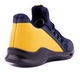 Pantofi sport 18008, Barbati, Textil, Albastru/Galben, 43