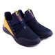 Pantofi sport 18008, Barbati, Textil, Albastru/Galben, 43
