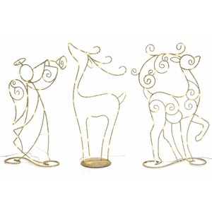 Karácsonyi dekorációs figurák