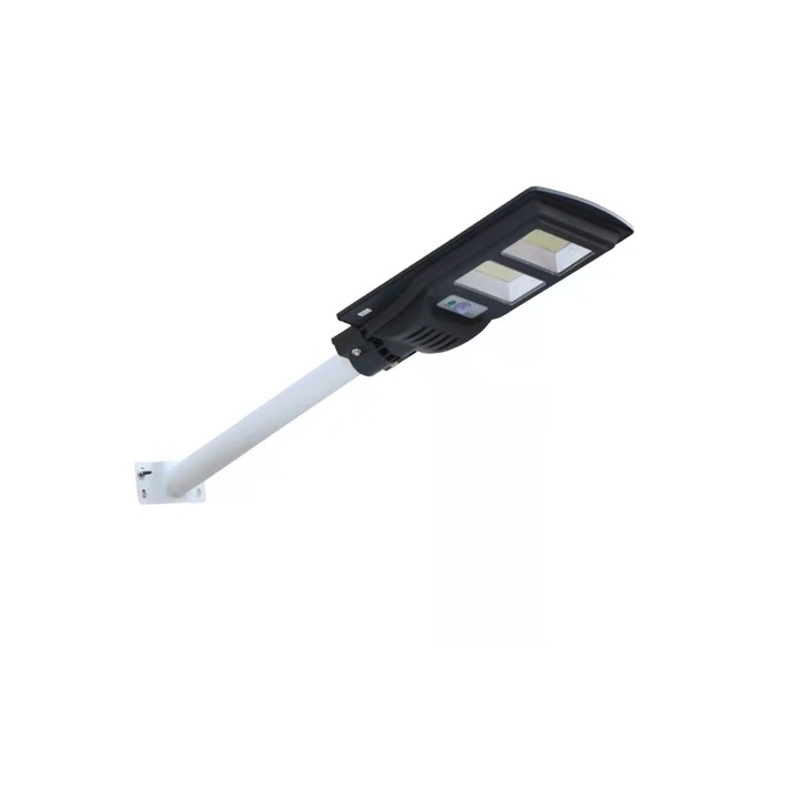 Lampa Solara stradala, JRH, 70W, corp iluminat exterior, cu incarcare solara, panou fotovoltaic, cu senzor de miscare si telecomanda