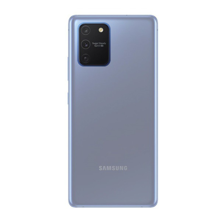 Műanyag telefonvédő (gumírozott) ÁTLÁTSZÓ [Samsung Galaxy S10 Lite (SM-G770F) ] (5996457934126)