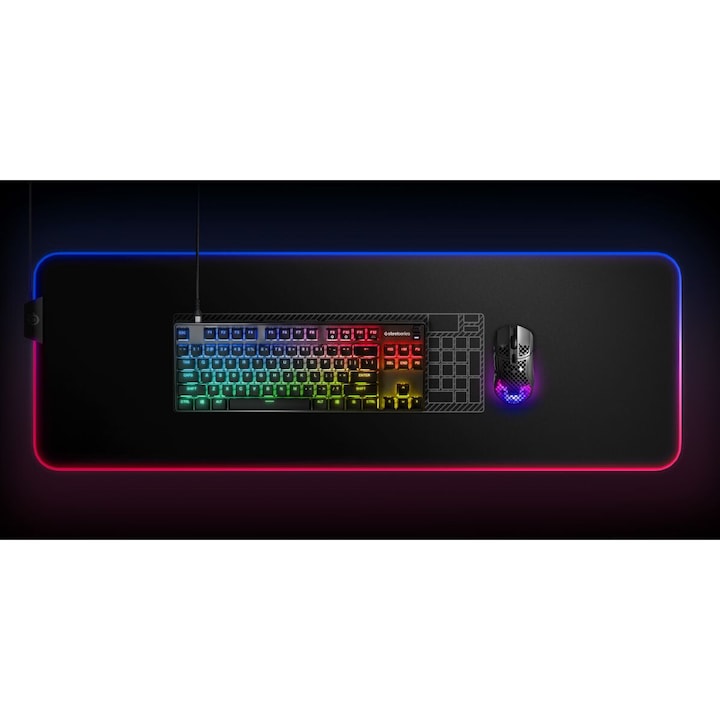 SteelSeries Apex 9 TKL Mechanikus gamer billentyűzet - Angol (UK) kiosztás - Fekete