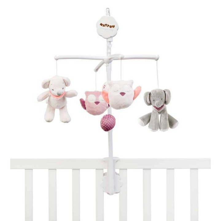 Jucarie muzicala, Nattou, Multicolor