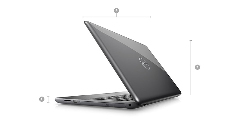 Laptop Dell Inspiron 5567 cu procesor Intel® Core™ i7-7500U 2.70